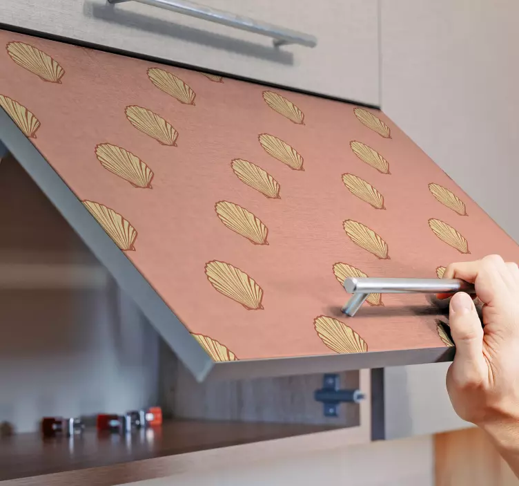 动物贴画 贝壳图案装饰 - TenStickers