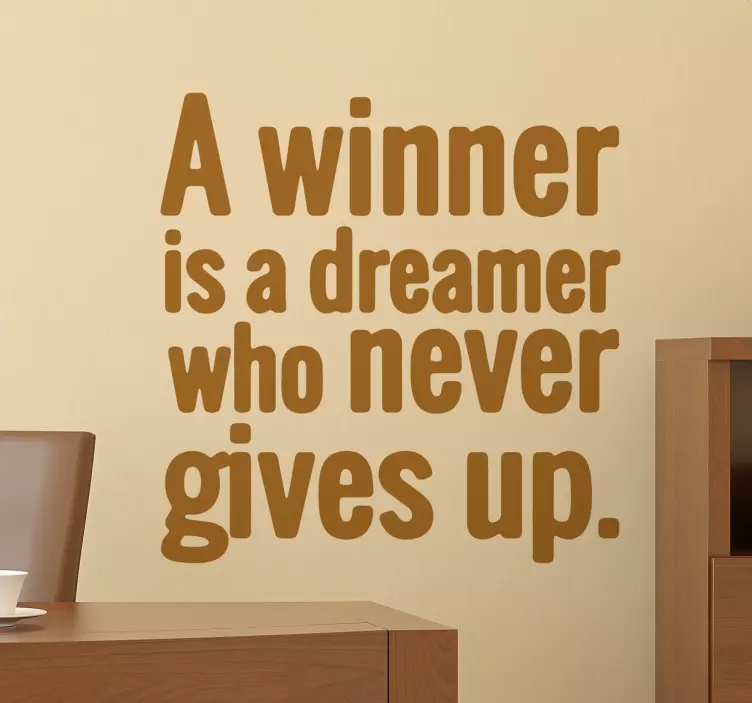 纳尔逊曼德拉赢家贴纸 - TenStickers