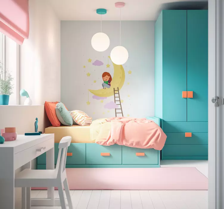 夜空装饰墙贴 - TenStickers