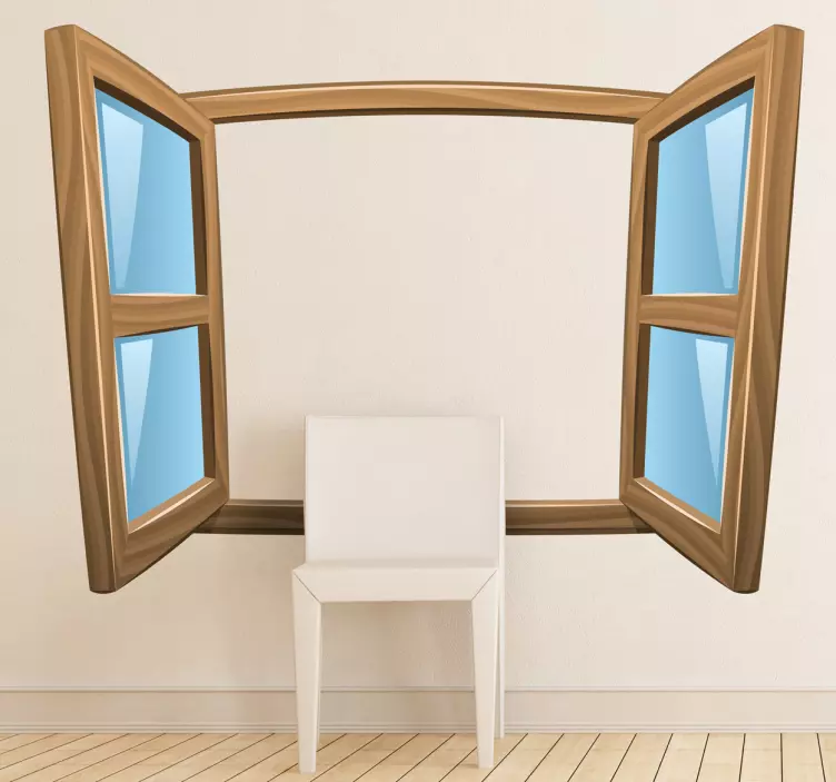 开窗卡通贴纸 - TenStickers