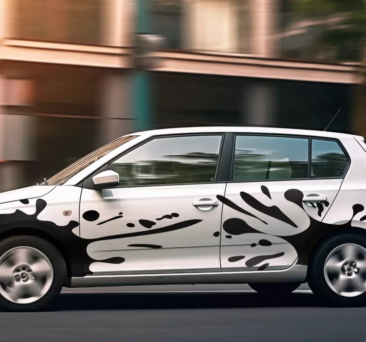 保险杠贴纸 油漆污渍 - TenStickers