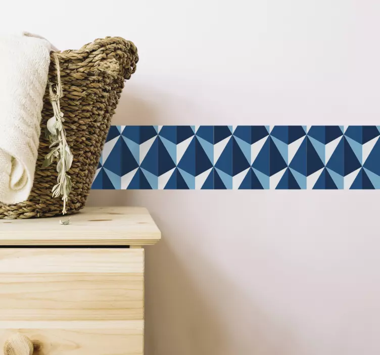 潘通墙边框贴纸 - TenStickers