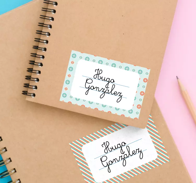 孩子的个性化名字贴纸 - TenStickers