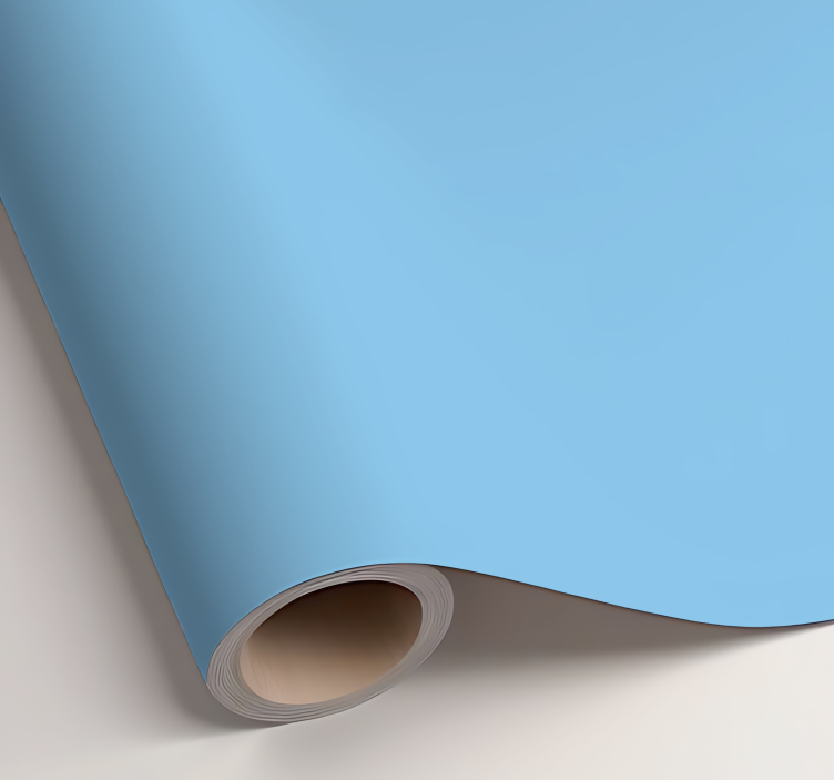 乙烯基贴纸 哑光天蓝色 - TenStickers