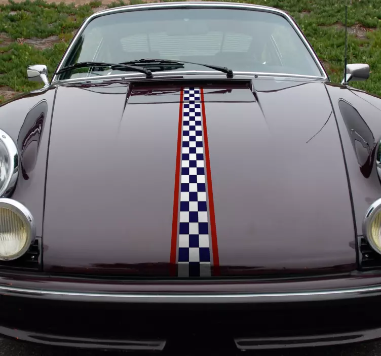 赛车线车辆贴纸 - TenStickers