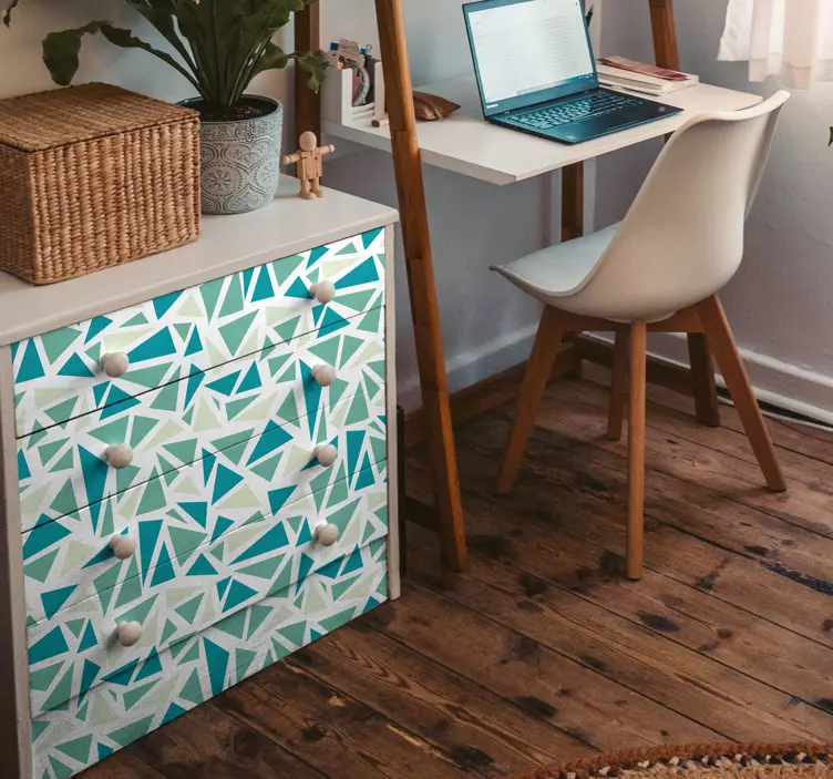 复古马赛克瓷砖转让 - TenStickers