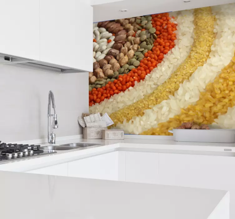 米豆和小扁豆摄影墙壁画 - TenStickers