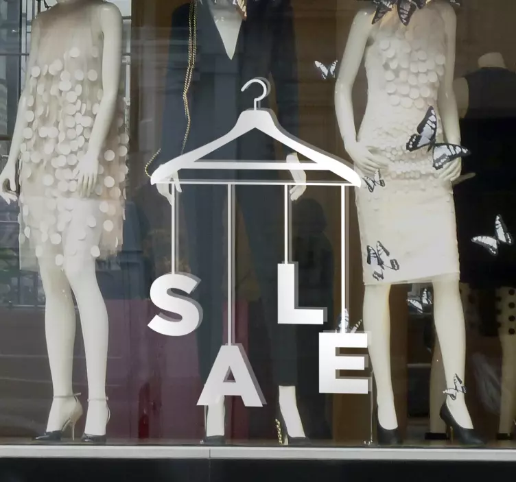 动物贴画 英国贴纸衣架 - TenStickers