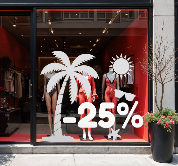 动物贴画 夏季折扣图标 - TenStickers