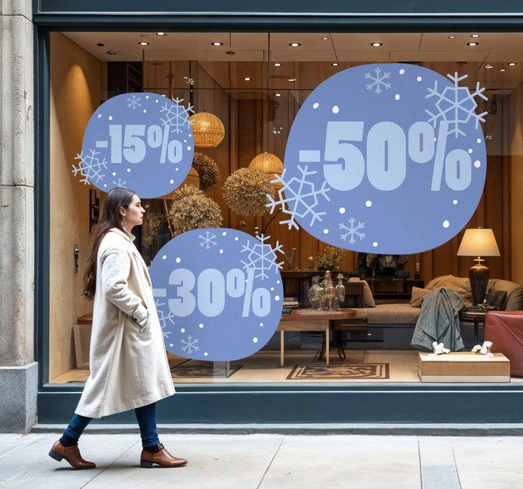 动物贴画 冬季折扣 - TenStickers