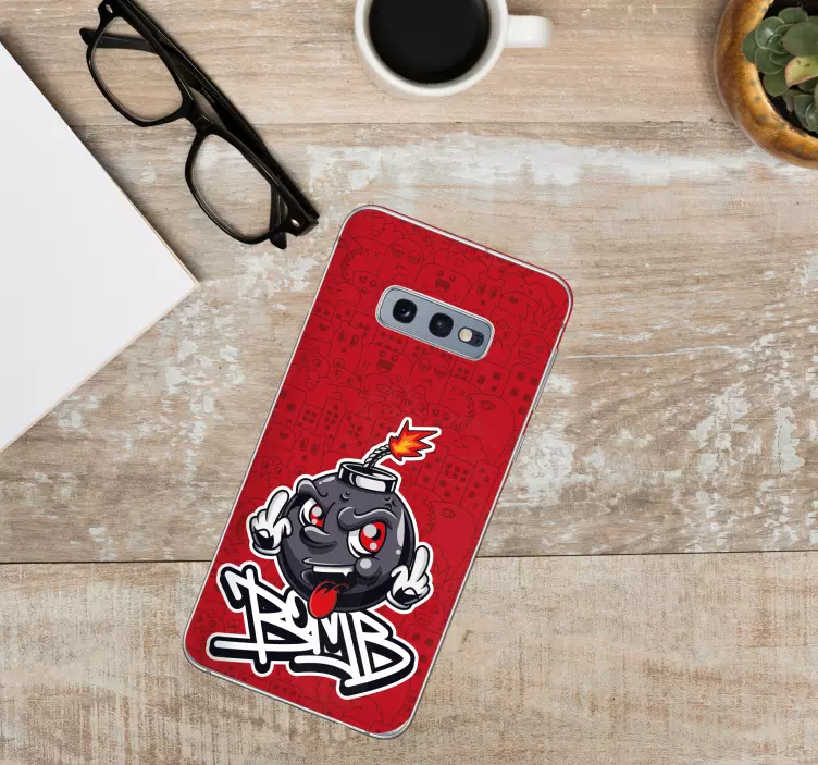 三星的贴纸卡通炸弹角色 - TenStickers