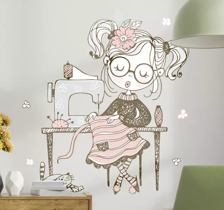 缝纫组图贴纸 - TenStickers