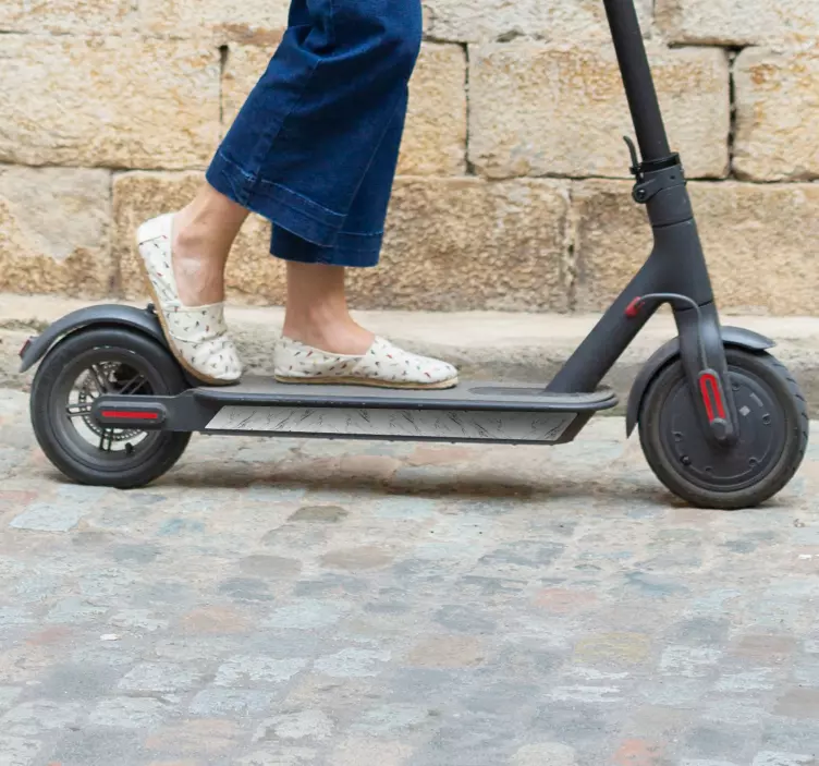 纹理贴纸 滑板 的 米 质饰。 - TenStickers