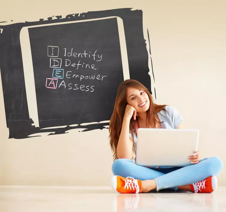 板岩幻灯片黑板贴 - TenStickers