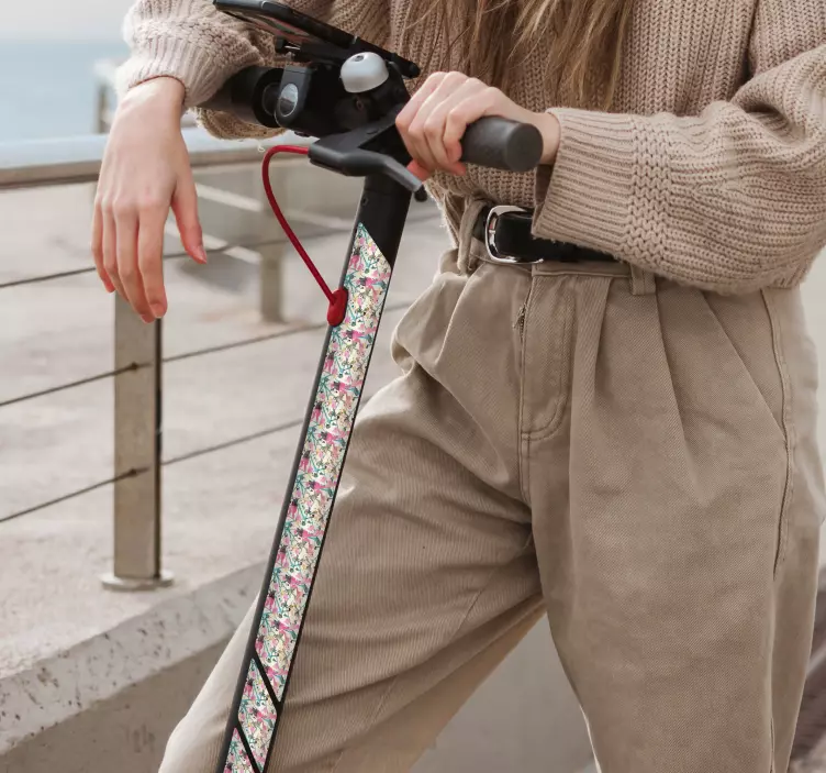 滑板贴纸 滑板车splash - TenStickers