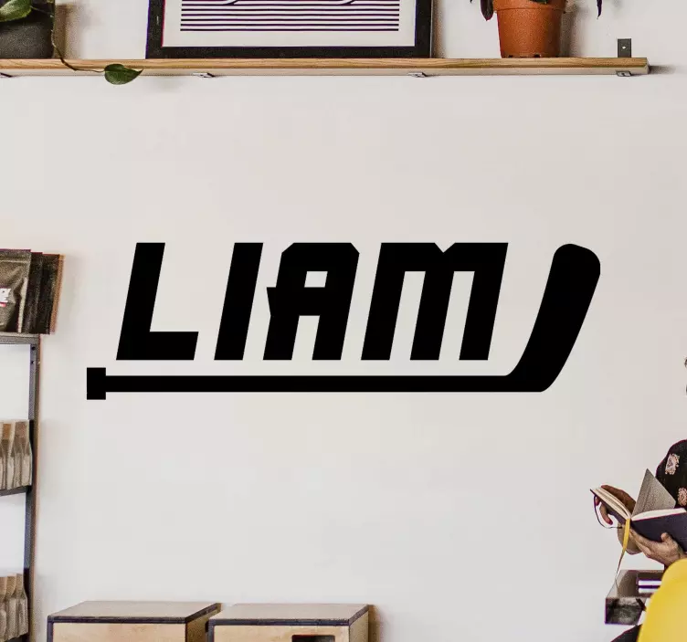 动物贴画 曲棍球名称设计 - TenStickers