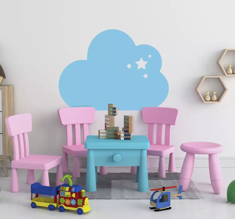 星空床头板装饰贴纸 - TenStickers