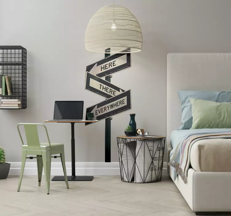 路标路标贴纸 - TenStickers