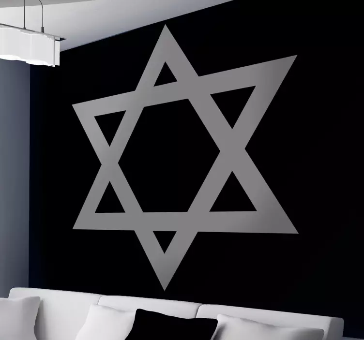 大卫之星贴纸 - TenStickers