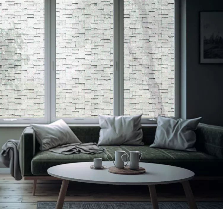 车窗贴纸 透明的纹理 - TenStickers