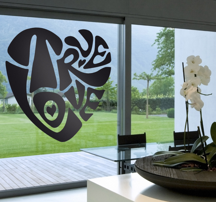 真爱窗贴 - TenStickers