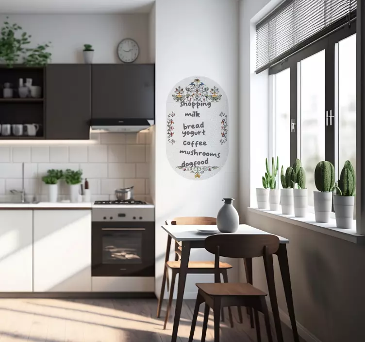 复古贴纸 古董白板颜色 - TenStickers