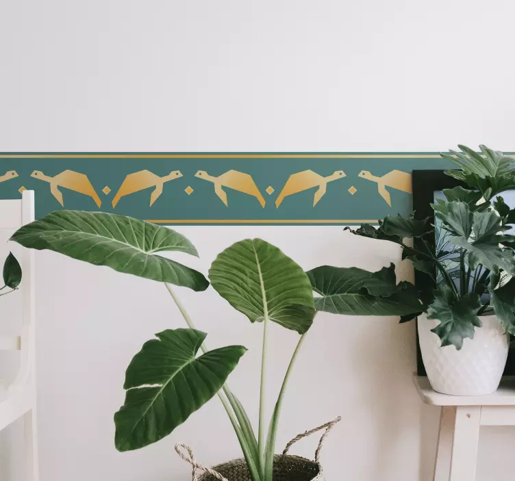 动物贴画 优雅的鸟图案 - TenStickers