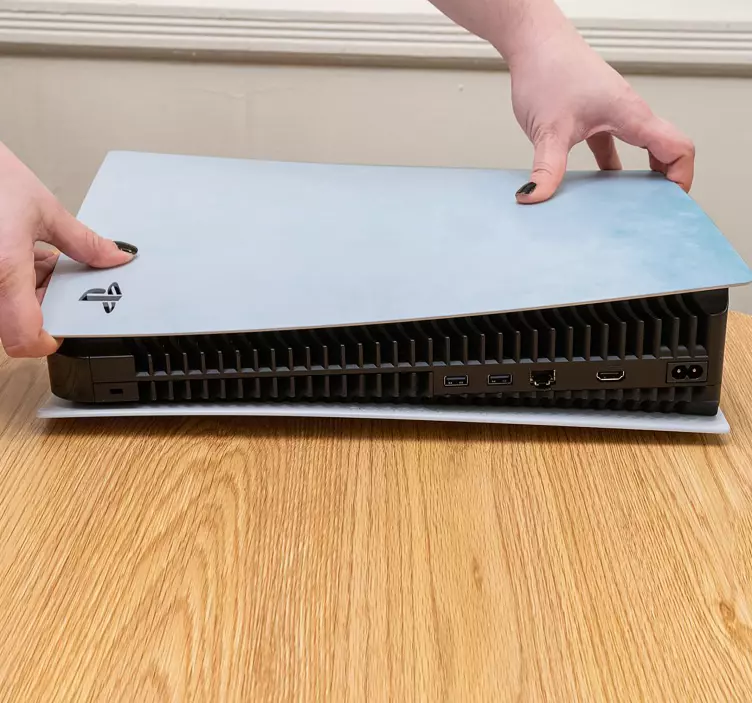 水彩背景ps5贴纸 - TenStickers