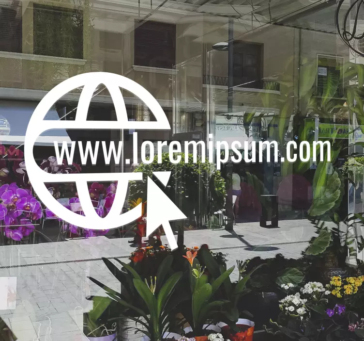 网站互联网乙烯基贴纸 - TenStickers