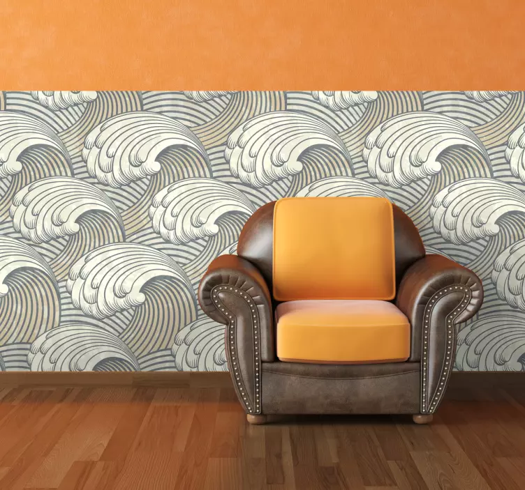 狂浪乙烯基片贴纸 - TenStickers