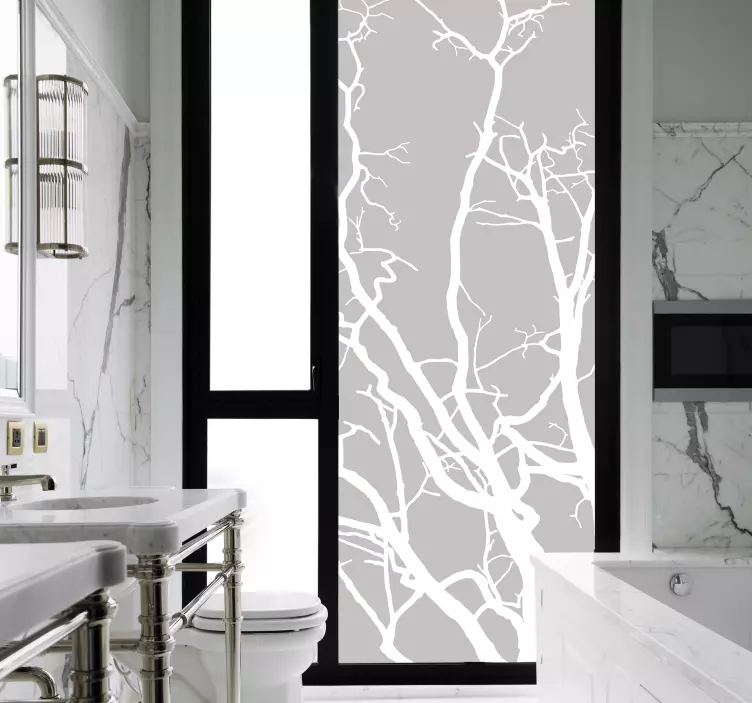 柳树半透明贴纸 - TenStickers