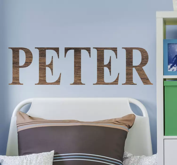 木名效果个性贴纸 - TenStickers