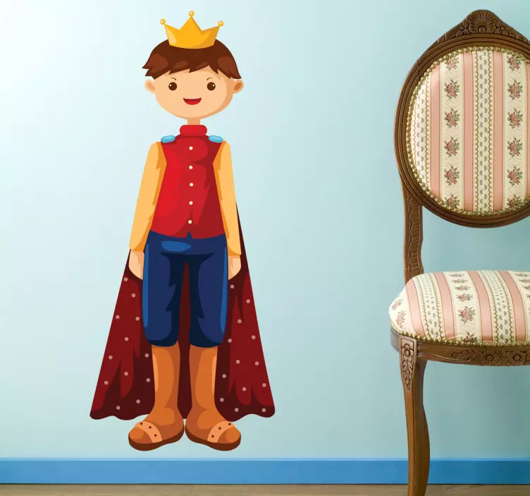 少年王小孩贴纸 - TenStickers