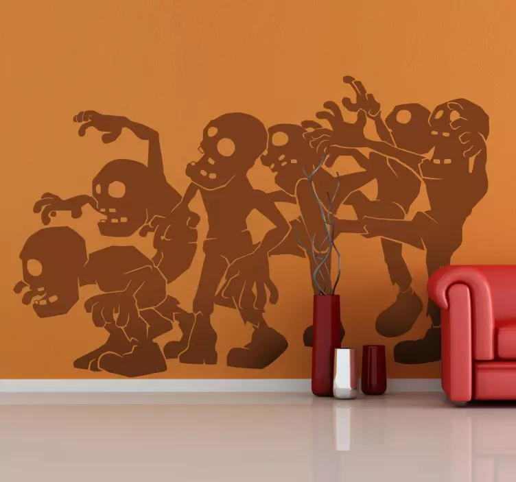 僵尸孩子贴纸 - TenStickers