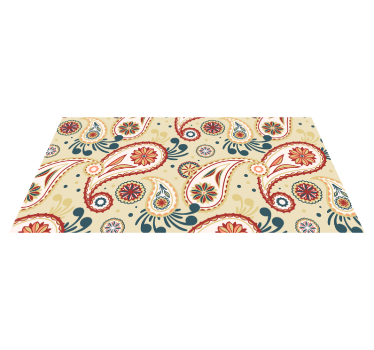 乙烯基地毯浴室 彩色水滴 - TenStickers