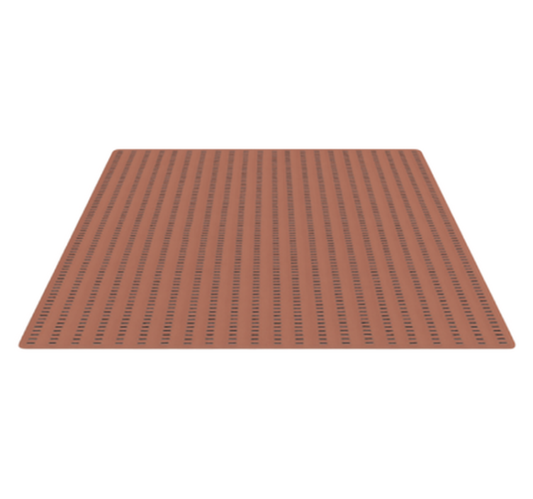 乙烯基地毯阳台 虚线设计 - TenStickers