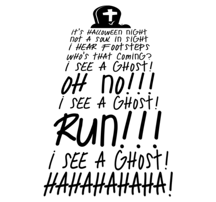 乙烯基地毯万圣节热门歌曲 - TenStickers