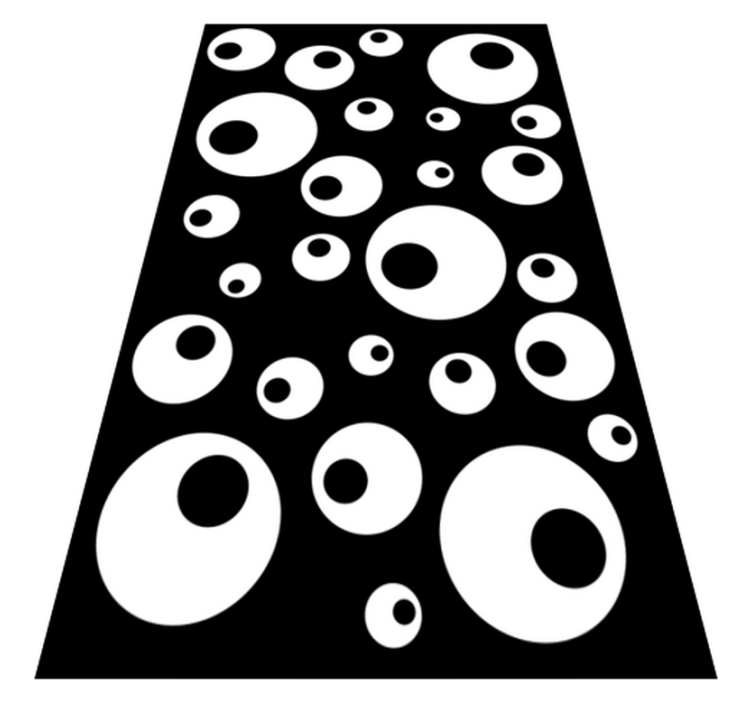 乙烯基地毯浴室水珠 - TenStickers