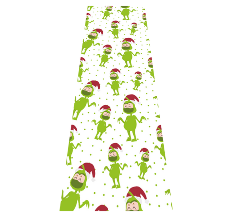 乙烯基地毯圣诞 祝您戴口罩圣诞快乐 - TenStickers