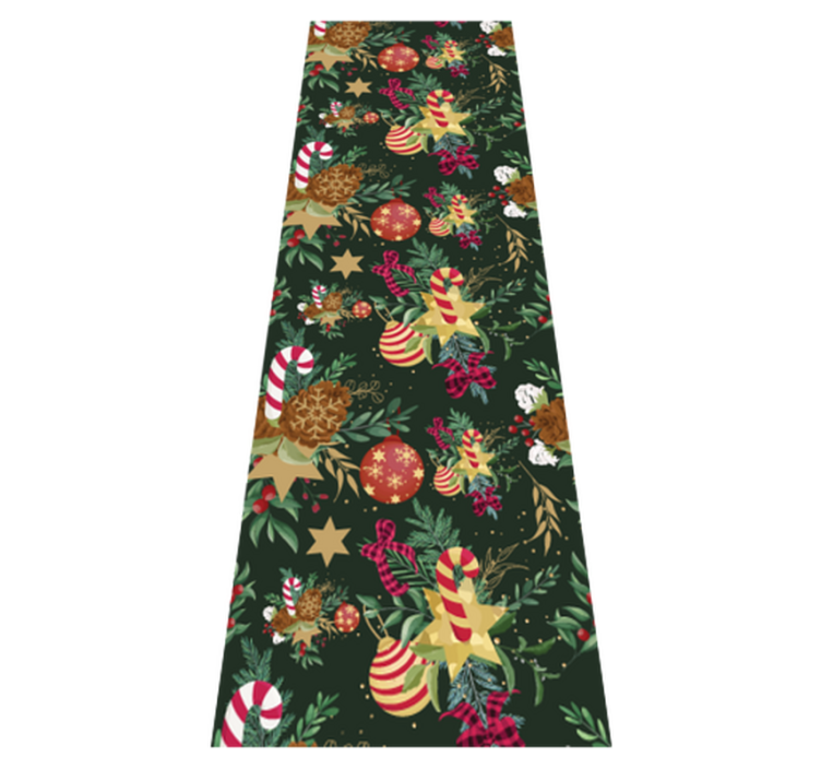 乙烯基地毯圣诞树枝圣诞装饰 - TenStickers