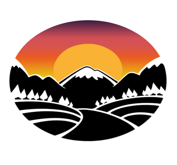 天然乙烯基地毯山林风景设计 - TenStickers