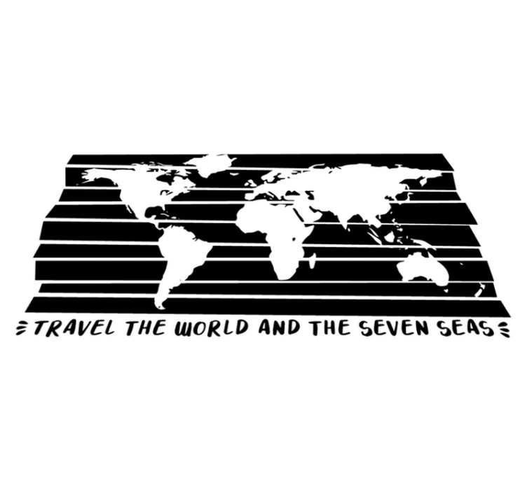 乙烯基地毯让您畅游世界 - TenStickers