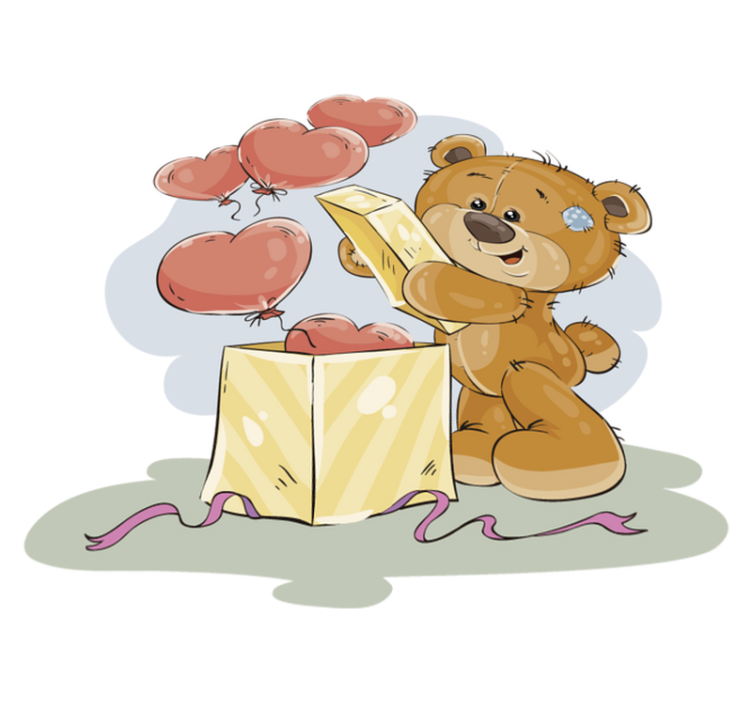 孩子们的乙烯基地毯恋爱了 - TenStickers