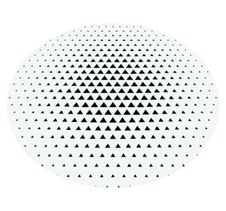 三角形的简约乙烯基地毯 - TenStickers