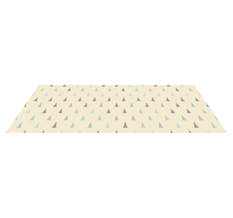 乙烯基地毯条纹 几何三角形 - TenStickers