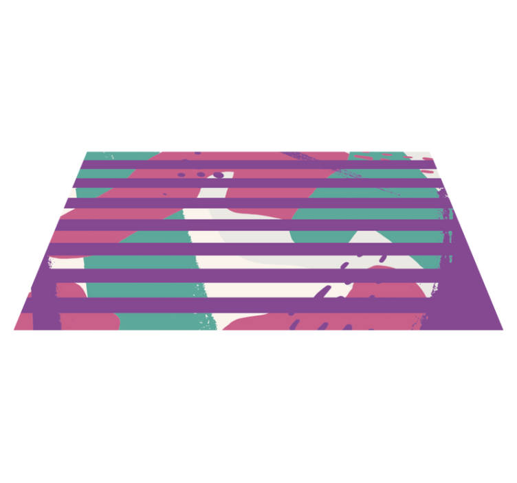 乙烯基地毯条纹 条纹图案 - TenStickers