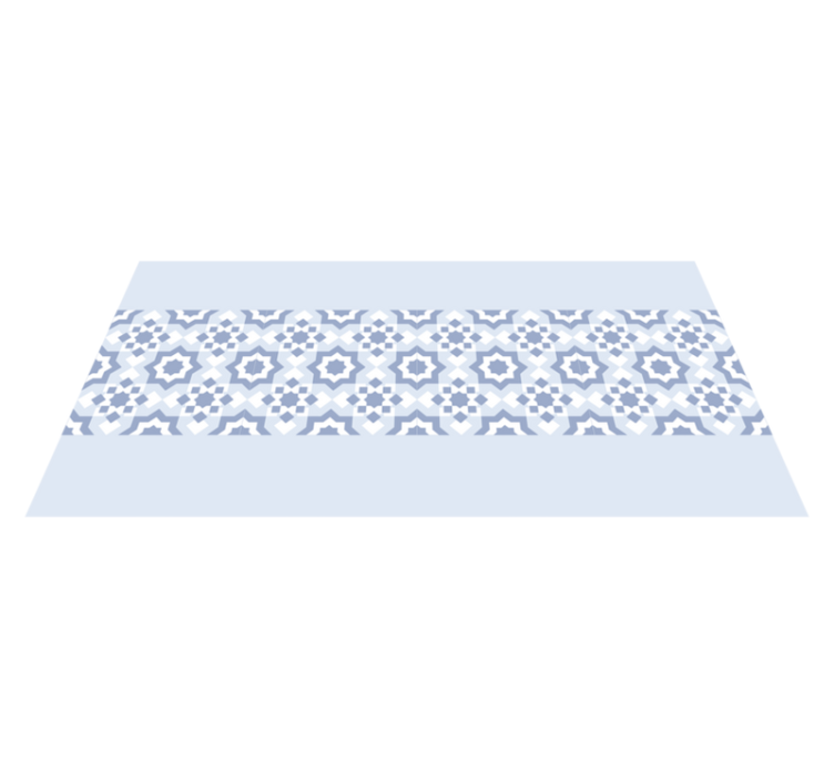 乙烯基厨房地毯 厨房瓷砖跑道 - TenStickers