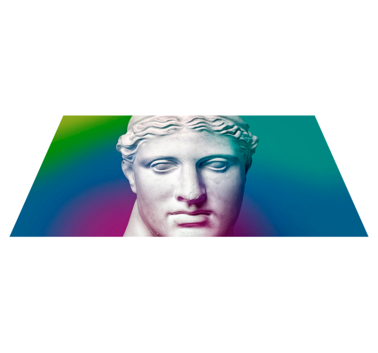 极简主义 雕塑渐变 - TenStickers