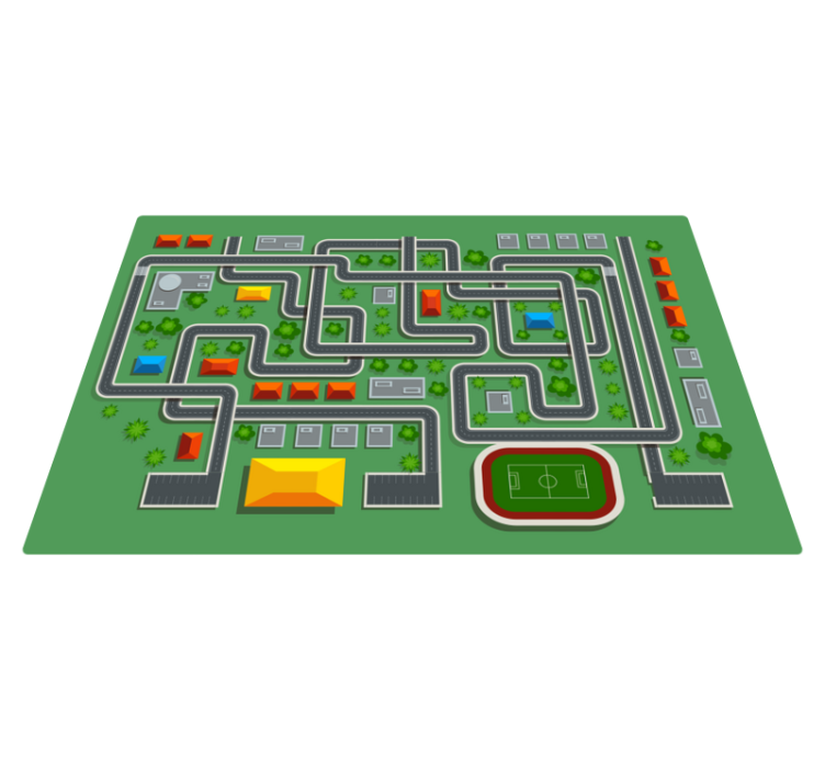 街头地毯地毯 - TenStickers