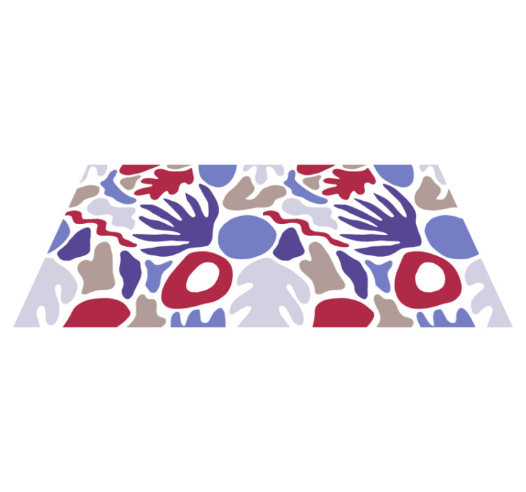 极简主义抽象形状图案 - TenStickers